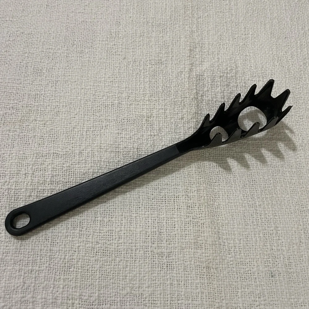 Tailor Made Spaghetti Pasta Measuring Spoon Server‎ Fork Black Nylon 11